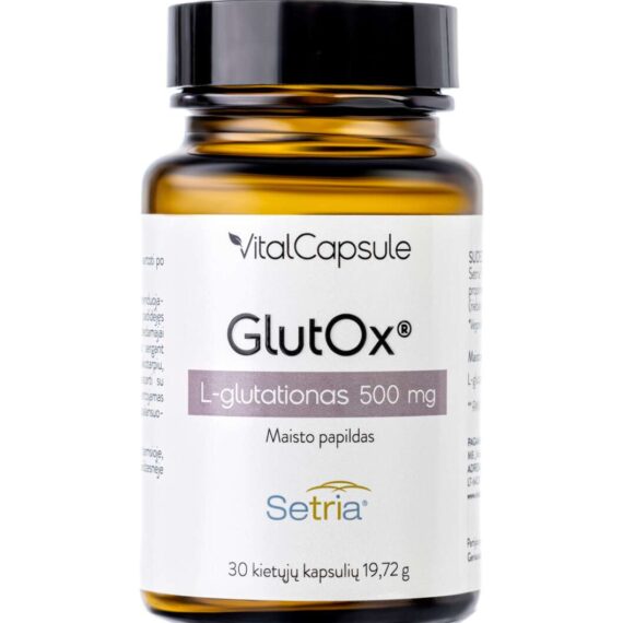 L-glutationas-500-mg geras