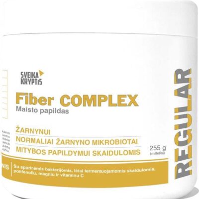 Sveika_kryptis_Fiber_COMPLEX_Regular_milteliai_255g